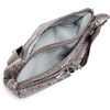 image:imageBaggallini Crossbody Travel Bag 11x85 Lightweight Waterresistant Nylon HandbagTan Python