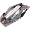 image:imageBaggallini Crossbody Travel Bag 11x85 Lightweight Waterresistant Nylon HandbagTan Python