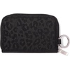 image:imageBaggallini Deluxe Card Case  Lightweight 55x33 RFID Protected Womens Wallet Card HolderBlack Cheetah Emboss
