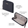 image:imageBaggallini Deluxe Card Case  Lightweight 55x33 RFID Protected Womens Wallet Card HolderFrench Navy