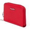image:imageBaggallini Deluxe Card Case  Lightweight 55x33 RFID Protected Womens Wallet Card HolderScarlet
