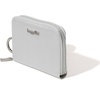 image:imageBaggallini Deluxe Card Case  Lightweight 55x33 RFID Protected Womens Wallet Card HolderSilver Metallic