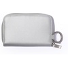 image:imageBaggallini Deluxe Card Case  Lightweight 55x33 RFID Protected Womens Wallet Card HolderSilver Metallic