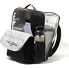 image:imageBaggallini Everyday Laptop Backpack  11x155 Lightweight WaterRepellent Nylon Travel Bag wPadded Laptop Sleeve amp RFIDBlack