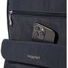 image:imageBaggallini Everyday Laptop Backpack  11x155 Lightweight WaterRepellent Nylon Travel Bag wPadded Laptop Sleeve amp RFIDFrench Navy