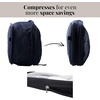 image:imageBaggallini Long Compression Cube  Lightweight Compression Packing Cube for TravelFrench Navy