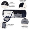 image:imageBaggallini Long Compression Cube  Lightweight Compression Packing Cube for TravelFrench Navy