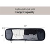 image:imageBaggallini Long Compression Cube  Lightweight Compression Packing Cube for TravelFrench Navy