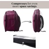 image:imageBaggallini Long Compression Cube  Lightweight Compression Packing Cube for TravelMulberry