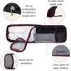 image:imageBaggallini Long Compression Cube  Lightweight Compression Packing Cube for TravelMulberry