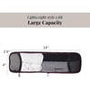 image:imageBaggallini Long Compression Cube  Lightweight Compression Packing Cube for TravelMulberry