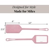 image:imageBaggallini Luggage Tag  25x4 Lightweight Travel Essential Suitcase TagDusty Mauve