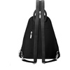 image:imageBaggallini Metro Backpack with RFID Phone Wristlet  9x11 Convertible Sling Bag for Women with Adjustable Shoulder StrapsBlack
