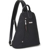 image:imageBaggallini Metro Backpack with RFID Phone Wristlet  9x11 Convertible Sling Bag for Women with Adjustable Shoulder StrapsBlack Cheetah