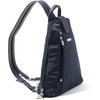 image:imageBaggallini Metro Backpack with RFID Phone Wristlet  9x11 Convertible Sling Bag for Women with Adjustable Shoulder StrapsFrench Navy