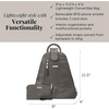 image:imageBaggallini Metro Backpack with RFID Phone Wristlet  9x11 Convertible Sling Bag for Women with Adjustable Shoulder StrapsGray