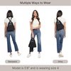 image:imageBaggallini Metro Backpack with RFID Phone Wristlet  9x11 Convertible Sling Bag for Women with Adjustable Shoulder StrapsGray