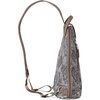 image:imageBaggallini Metro Backpack with RFID Phone Wristlet  9x11 Convertible Sling Bag for Women with Adjustable Shoulder StrapsTan Python