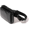 image:imageBaggallini Modern Belt Bag 5x8 Travel Fanny Pack Sling Bag Waistpack wRFID Card Holder Waterresistant Crossbody BagBlack Gloss Ripstop