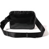 image:imageBaggallini Modern Belt Bag 5x8 Travel Fanny Pack Sling Bag Waistpack wRFID Card Holder Waterresistant Crossbody BagBlack Gloss Ripstop