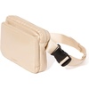 image:imageBaggallini Modern Belt Bag 5x8 Travel Fanny Pack Sling Bag Waistpack wRFID Card Holder Waterresistant Crossbody BagChampagne Puff