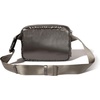 image:imageBaggallini Modern Belt Bag 5x8 Travel Fanny Pack Sling Bag Waistpack wRFID Card Holder Waterresistant Crossbody BagGunmetal Puff