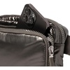 image:imageBaggallini Modern Belt Bag 5x8 Travel Fanny Pack Sling Bag Waistpack wRFID Card Holder Waterresistant Crossbody BagGunmetal Puff