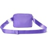 image:imageBaggallini Modern Belt Bag 5x8 Travel Fanny Pack Sling Bag Waistpack wRFID Card Holder Waterresistant Crossbody BagLavender Surf