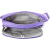 image:imageBaggallini Modern Belt Bag 5x8 Travel Fanny Pack Sling Bag Waistpack wRFID Card Holder Waterresistant Crossbody BagLavender Surf
