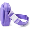 image:imageBaggallini Modern Belt Bag 5x8 Travel Fanny Pack Sling Bag Waistpack wRFID Card Holder Waterresistant Crossbody BagLavender Surf