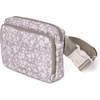 image:imageBaggallini Modern Belt Bag 5x8 Travel Fanny Pack Sling Bag Waistpack wRFID Card Holder Waterresistant Crossbody BagLight Grey Petal