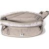 image:imageBaggallini Modern Belt Bag 5x8 Travel Fanny Pack Sling Bag Waistpack wRFID Card Holder Waterresistant Crossbody BagLight Grey Petal