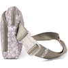 image:imageBaggallini Modern Belt Bag 5x8 Travel Fanny Pack Sling Bag Waistpack wRFID Card Holder Waterresistant Crossbody BagLight Grey Petal