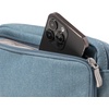 image:imageBaggallini Modern Belt Bag 5x8 Travel Fanny Pack Sling Bag Waistpack wRFID Card Holder Waterresistant Crossbody BagLight Indigo Denim
