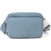image:imageBaggallini Modern Belt Bag 5x8 Travel Fanny Pack Sling Bag Waistpack wRFID Card Holder Waterresistant Crossbody BagLight Indigo Denim