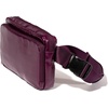 image:imageBaggallini Modern Belt Bag 5x8 Travel Fanny Pack Sling Bag Waistpack wRFID Card Holder Waterresistant Crossbody BagMulberry Gloss Ripstop