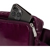 image:imageBaggallini Modern Belt Bag 5x8 Travel Fanny Pack Sling Bag Waistpack wRFID Card Holder Waterresistant Crossbody BagMulberry Gloss Ripstop