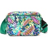 image:imageBaggallini Modern Belt Bag 5x8 Travel Fanny Pack Sling Bag Waistpack wRFID Card Holder Waterresistant Crossbody BagParadise Print