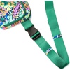 image:imageBaggallini Modern Belt Bag 5x8 Travel Fanny Pack Sling Bag Waistpack wRFID Card Holder Waterresistant Crossbody BagParadise Print