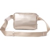 image:imageBaggallini Modern Belt Bag 5x8 Travel Fanny Pack Sling Bag Waistpack wRFID Card Holder Waterresistant Crossbody BagPlatinum Ecopuff