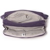 image:imageBaggallini Modern Belt Bag 5x8 Travel Fanny Pack Sling Bag Waistpack wRFID Card Holder Waterresistant Crossbody BagPlum Twilight Puff
