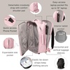 image:imageBaggallini Modern Convertible Travel BackpackBagg Pink