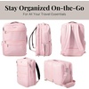image:imageBaggallini Modern Convertible Travel BackpackBagg Pink