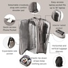 image:imageBaggallini Modern Convertible Travel BackpackSterling Shimmer
