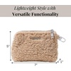 image:imageBaggallini On the Go Daily RFID PouchTaupe Faux Shearling
