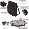 image:imageBaggallini Out and About CrossbodyBlack W Gold Hardware