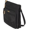 image:imageBaggallini Out and About CrossbodyBlack W Gold Hardware