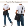 image:imageBaggallini Out and About CrossbodyBlack W Gold Hardware