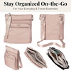image:imageBaggallini Out and About CrossbodyBlush Shimmer
