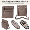 image:imageBaggallini Out and About CrossbodyDark Umber Heritage